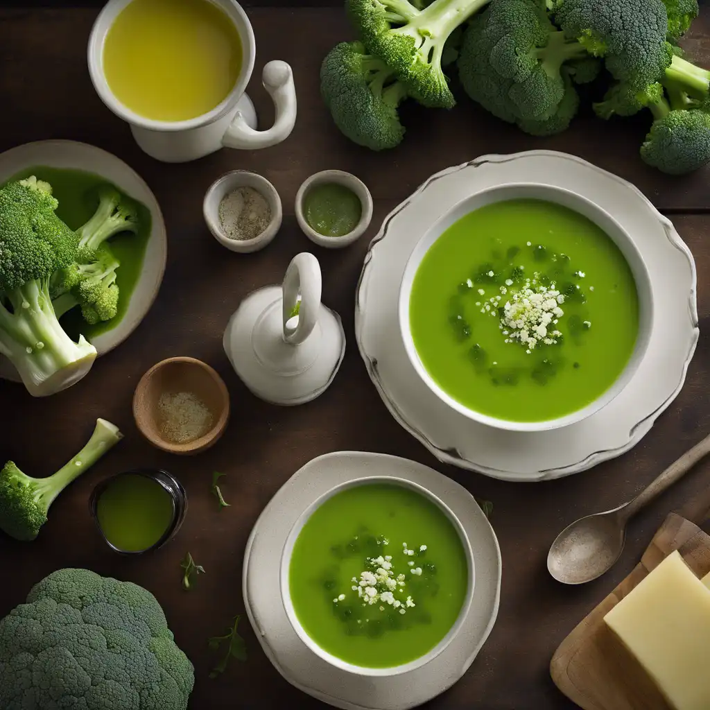 Flower of Broccoli Soup