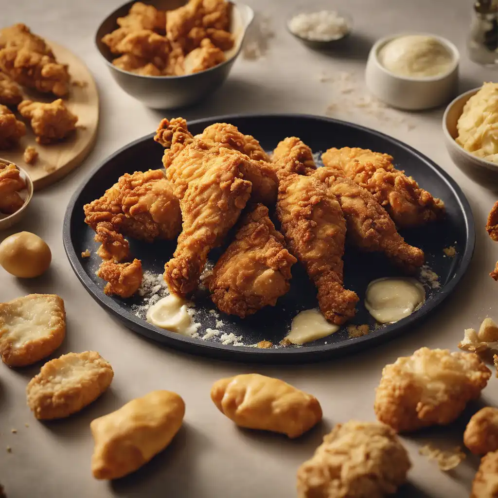 Fried Chicken with Dough