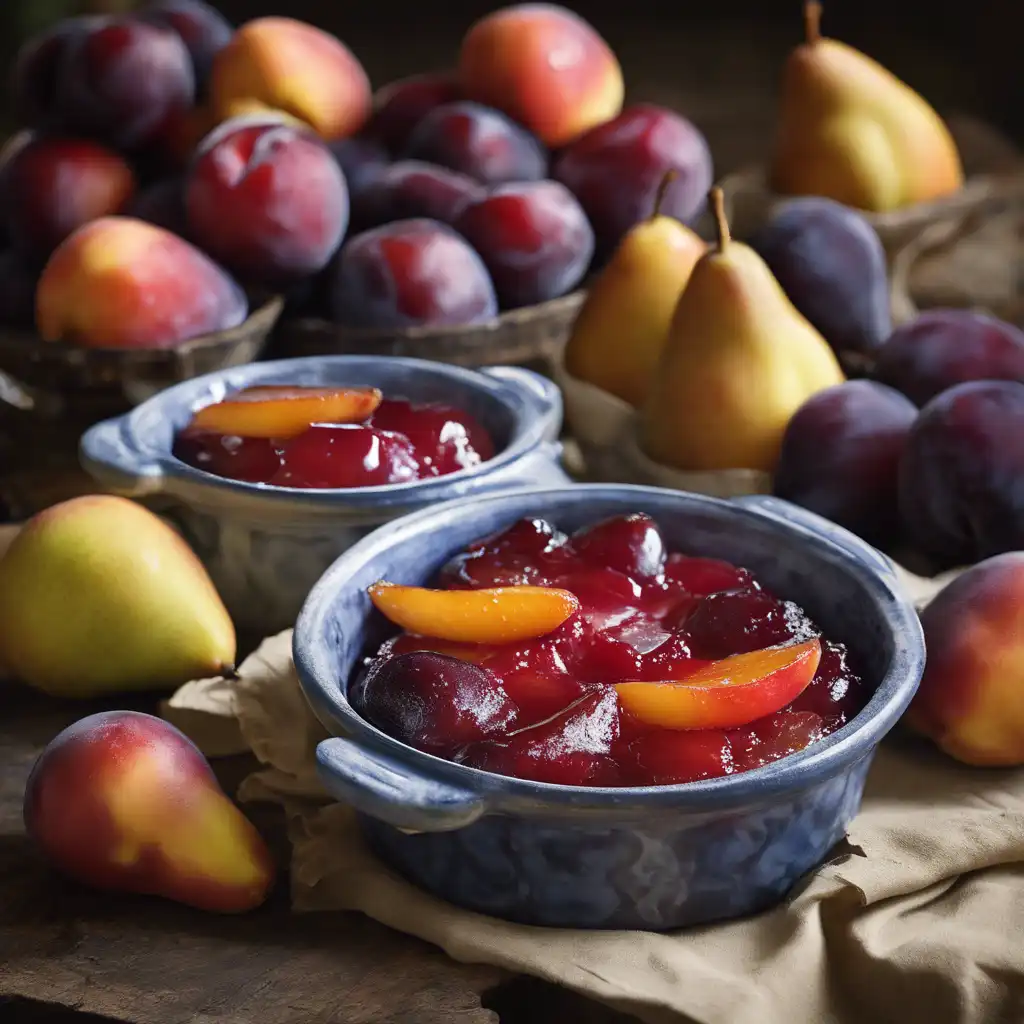 Fruit Compote Oven-Roasted