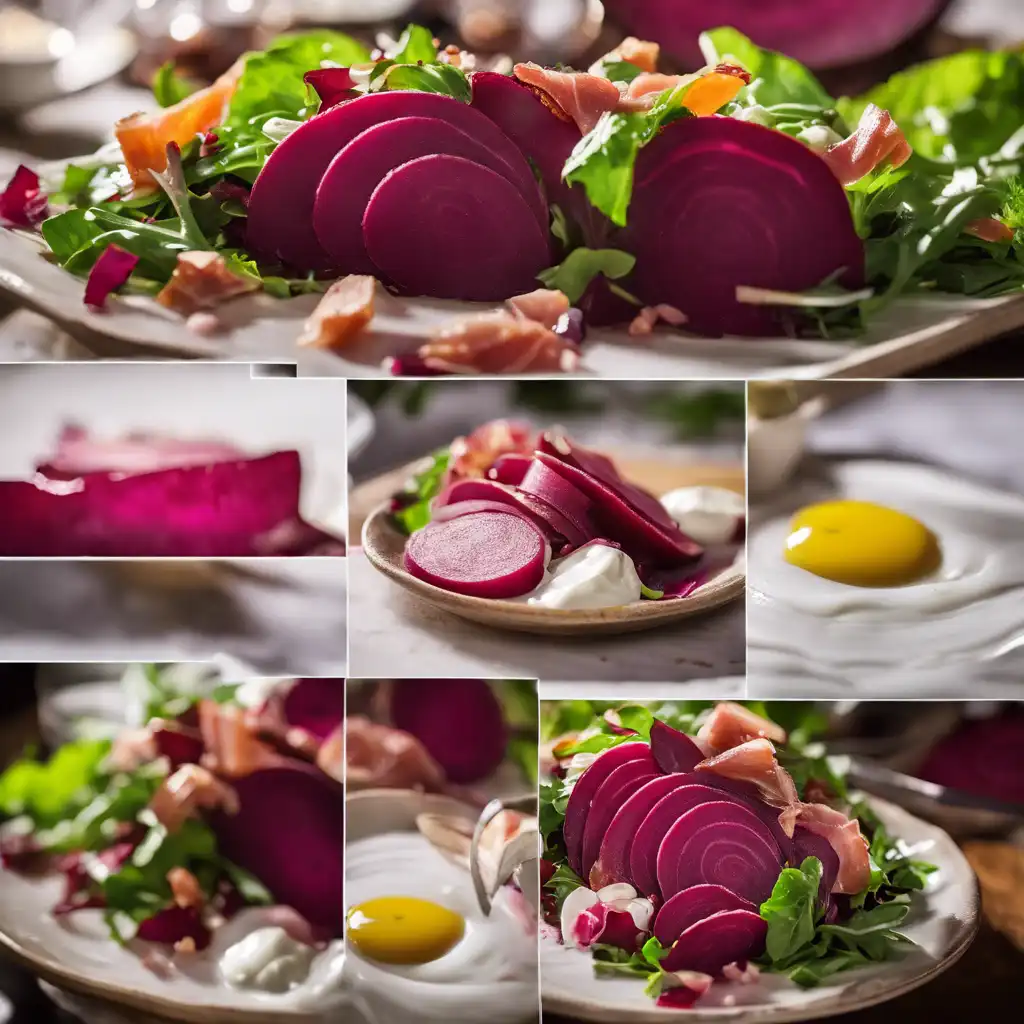 Beet and Prosciutto Salad