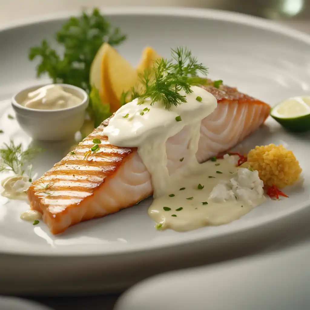 Cold Fish with Mayonnaise