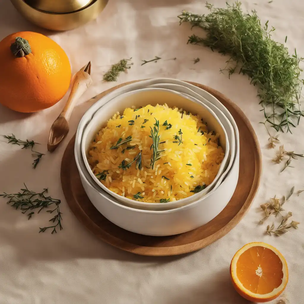 Orange and Thyme Rice