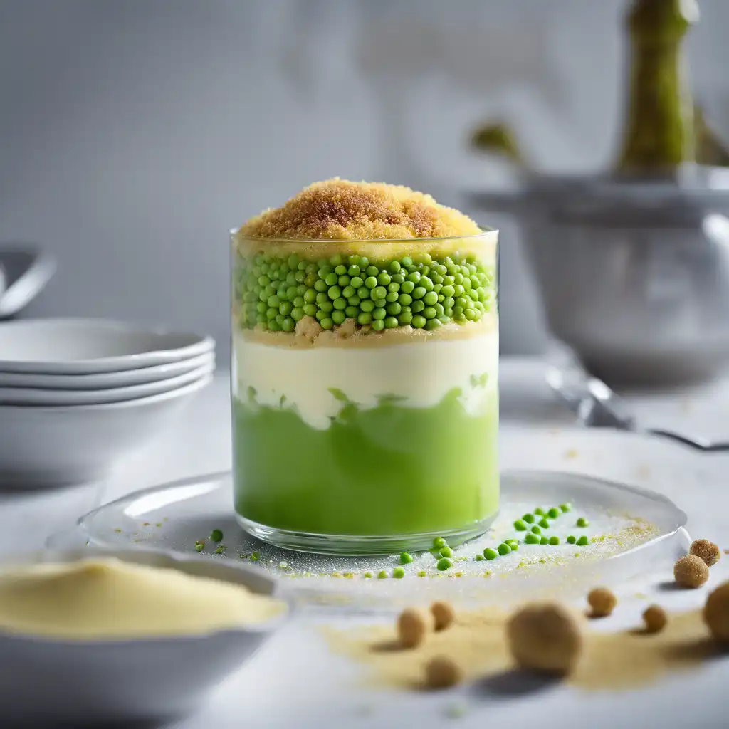 Pudding of Peas with Cornmeal