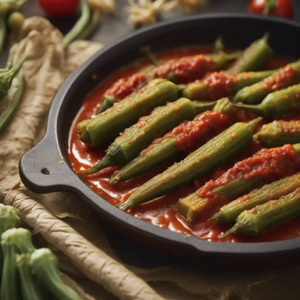 Okra with Tomato Sauce