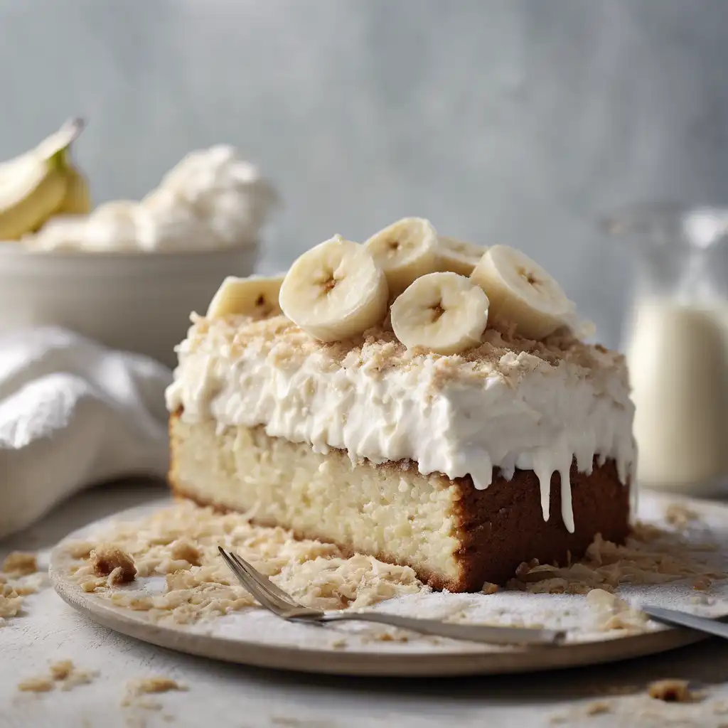 Frozen Banana Cake