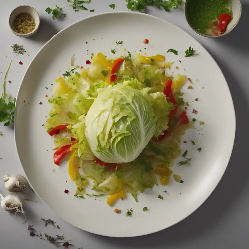 Cabbage Vinegar and Herb Sauce