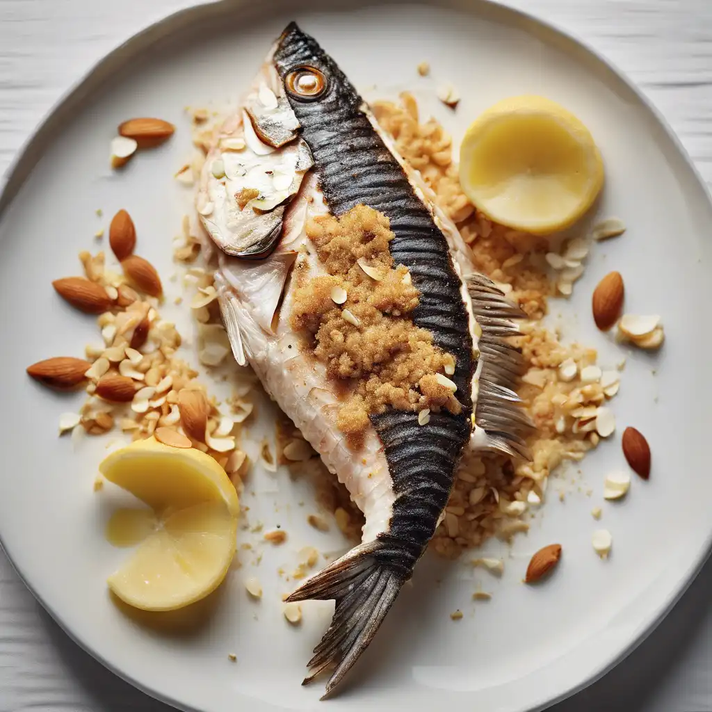 Grilled Fish with Almond Filling