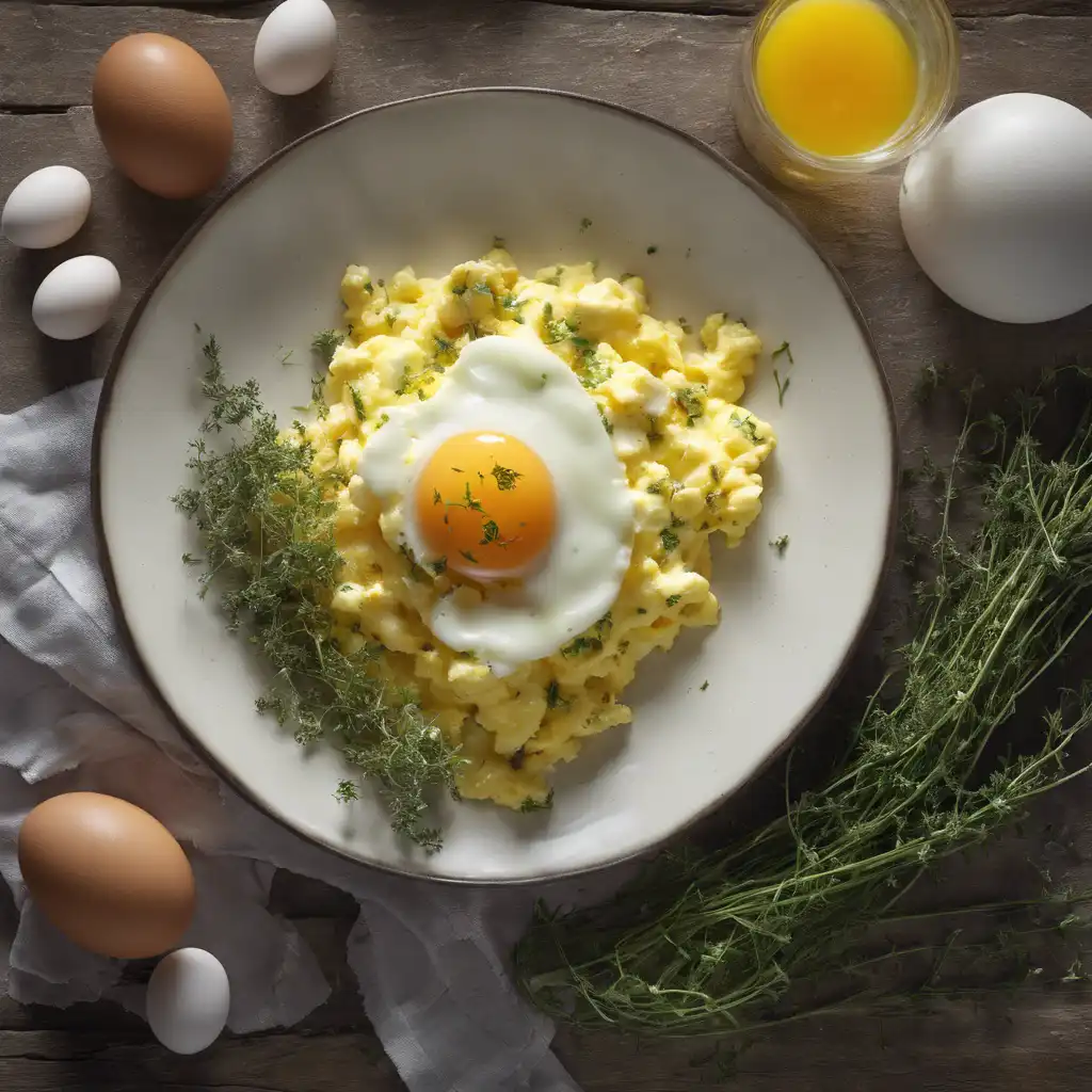 Egg Scrambled with Thyme