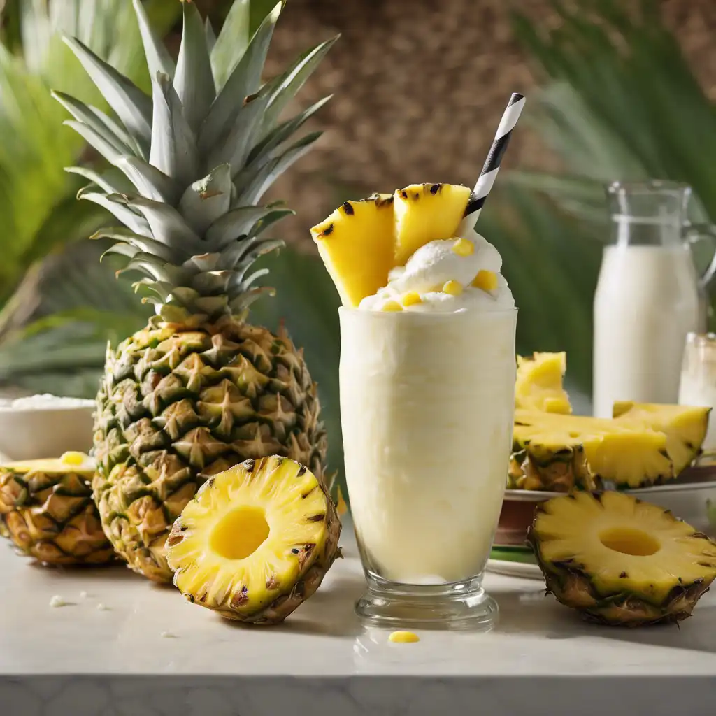 Pineapple Milkshake