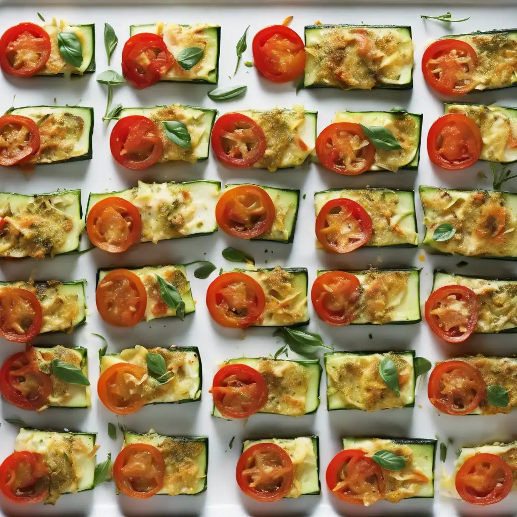 Zucchini and Tomato Baked