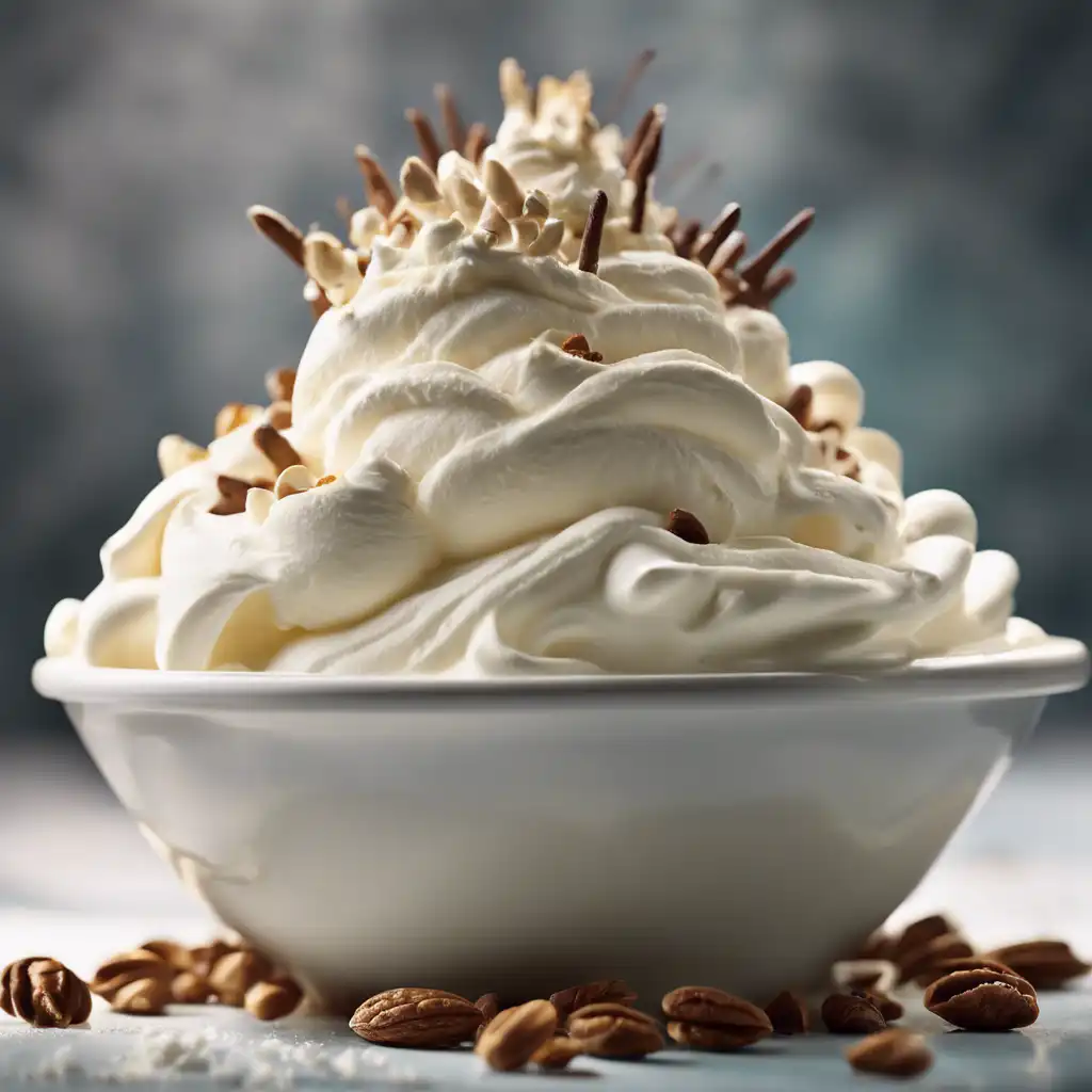 Brazilian Whipped Cream Topping for Ice Cream