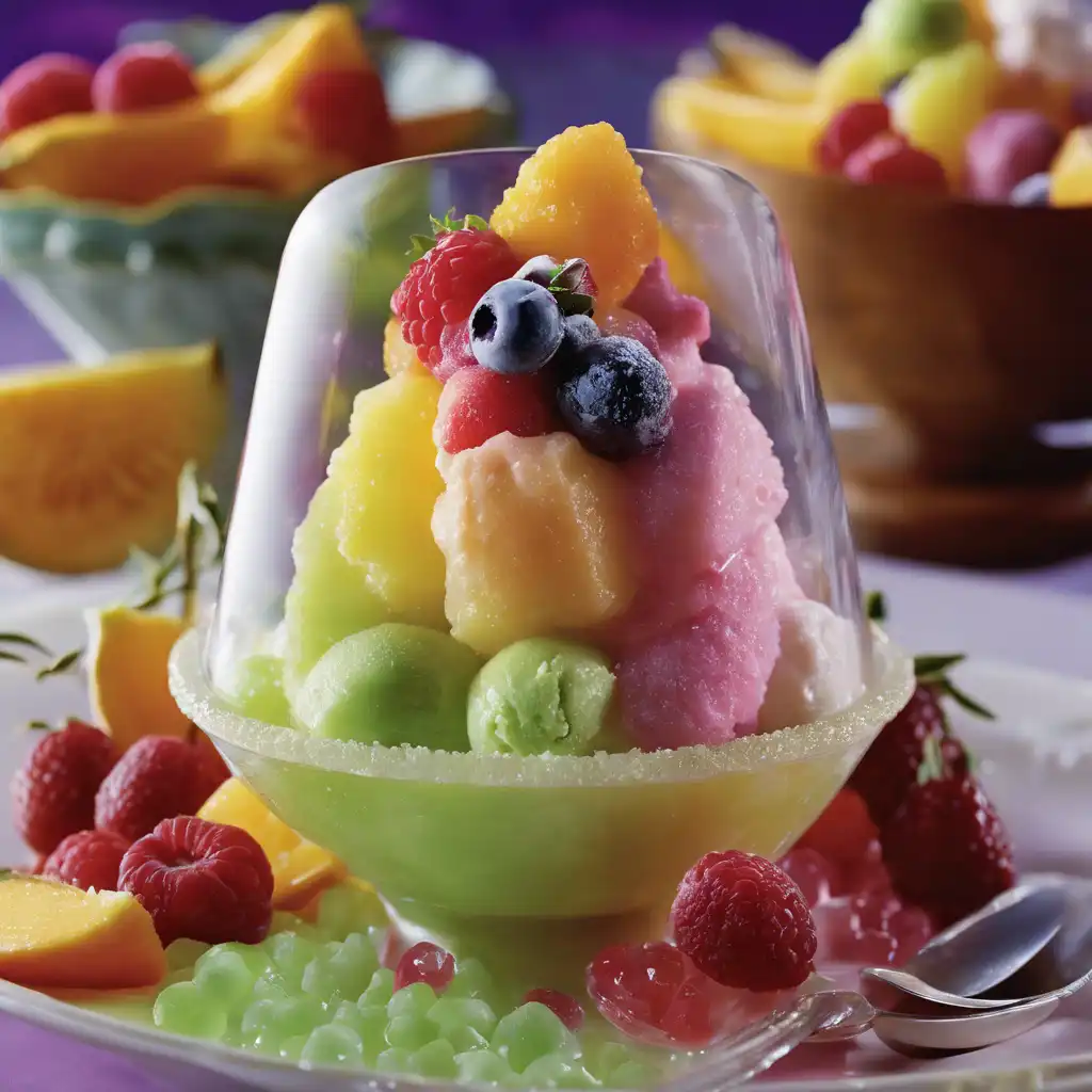 Fruit Crystal Sundae