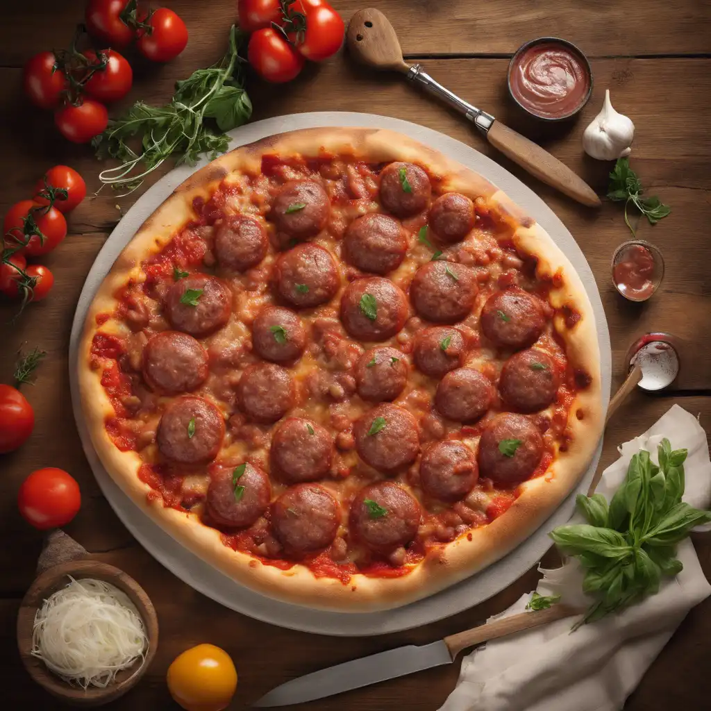 Sausage Pizza with Serious Flavor