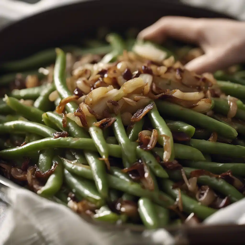 Green Beans with Onion