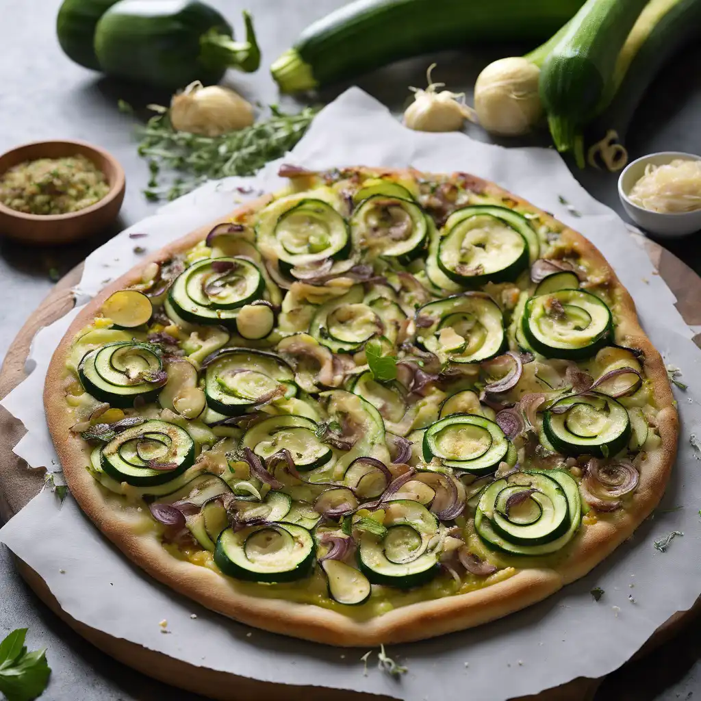 Zucchini Pizza