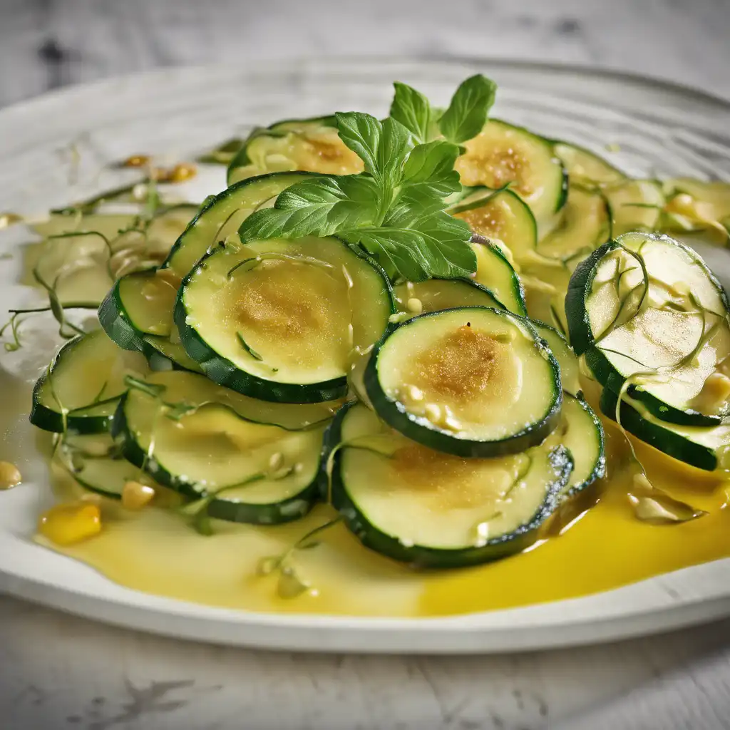 Zucchini with Vinaigrette Dressing