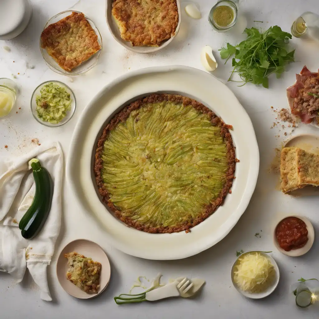 Condimented Zucchini Pie