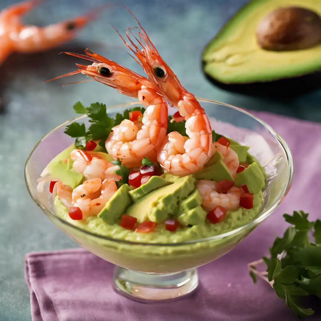 Shrimp Cocktail with Avocado