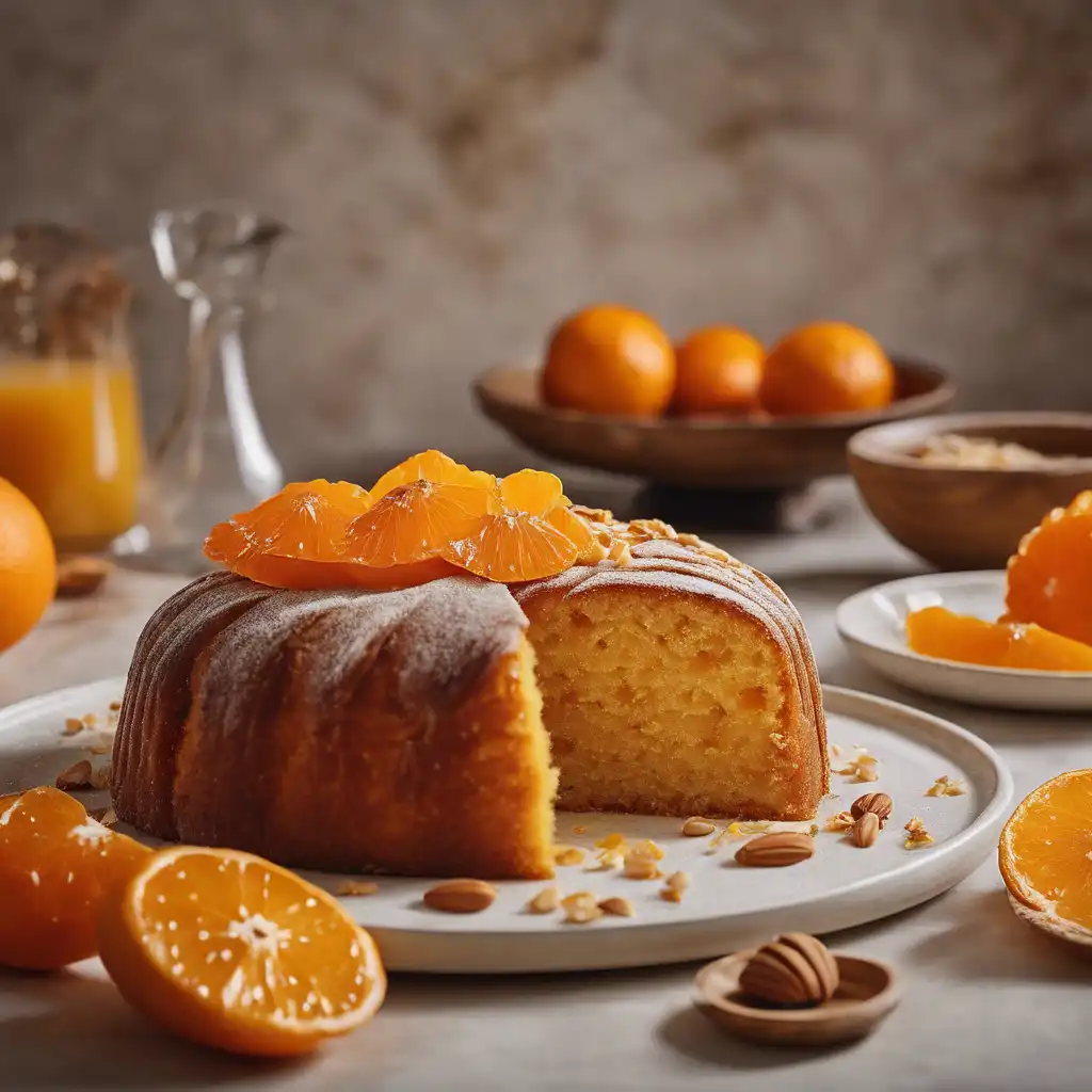 Tangerine and Honey Cake