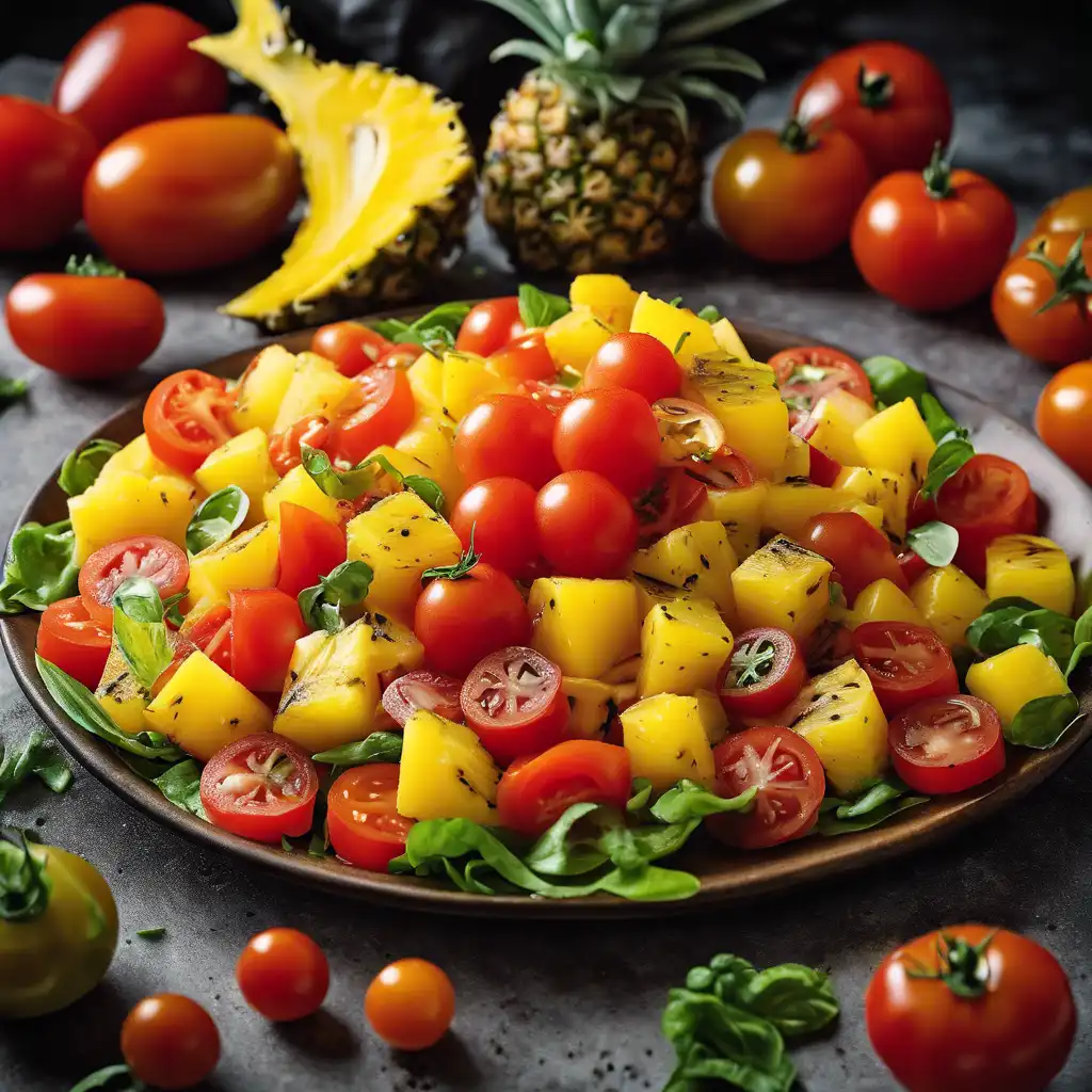 Tomato and Pineapple Salad