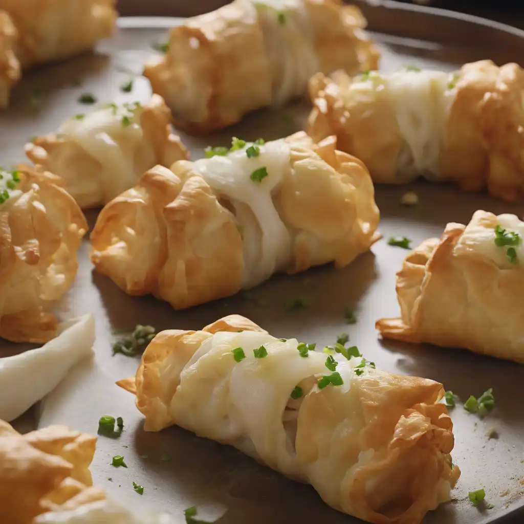 Chicken Roll Puffs