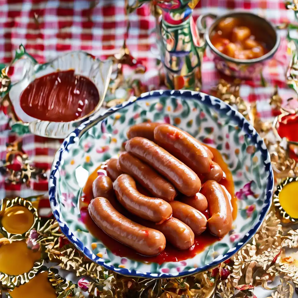 Vienna Sausage with Sweet and Sour Sauce