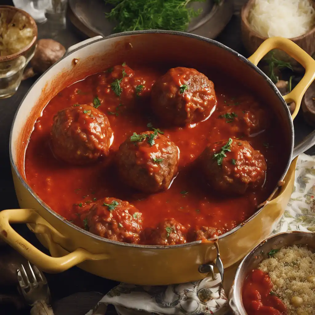 20-Minute Beef Meatball Boil