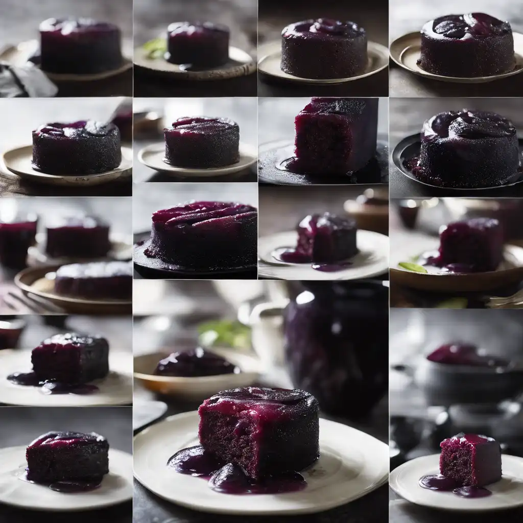 Black Plum Cake