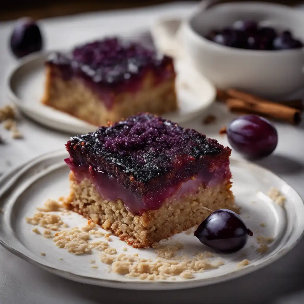 Plum Bar Cake