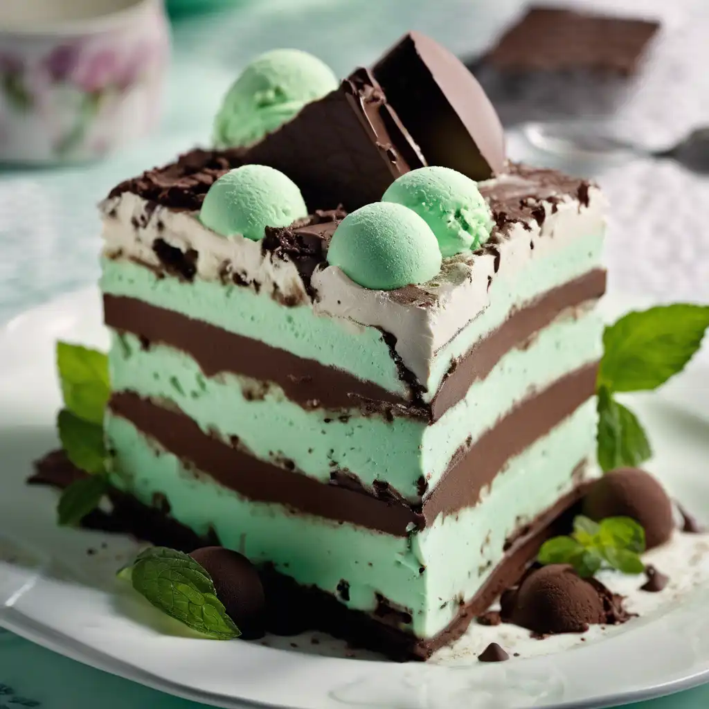 Minty Ice Cream Cake