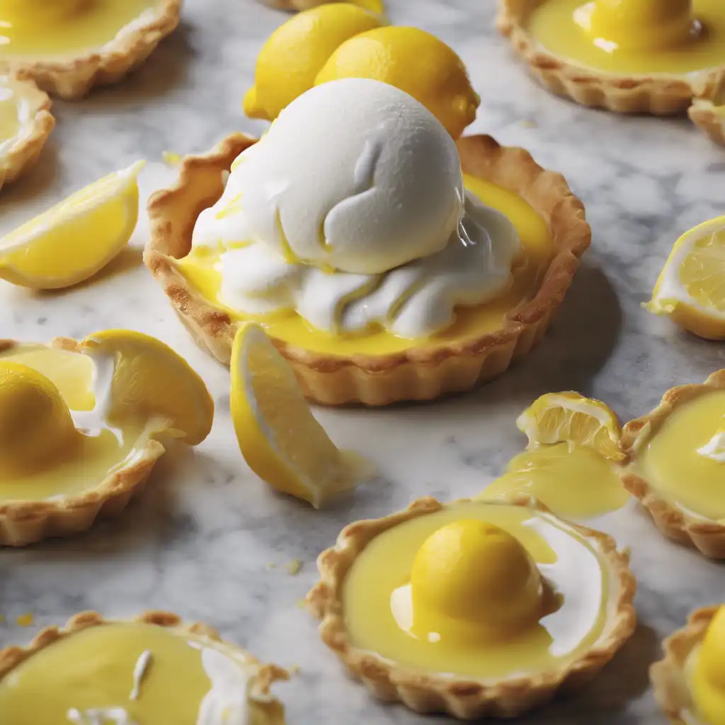 Lemon Ice Cream Tart