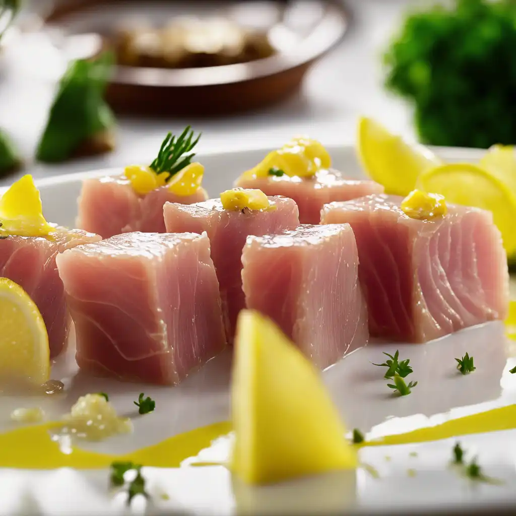 Fresh Tuna au Citron