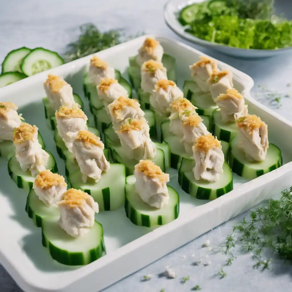 Chicken Filling with Cucumber