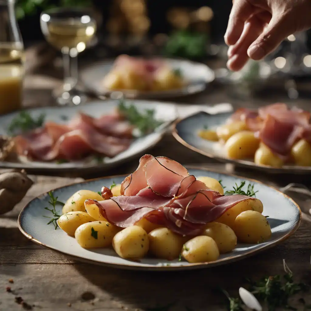 Batata with Prosciutto