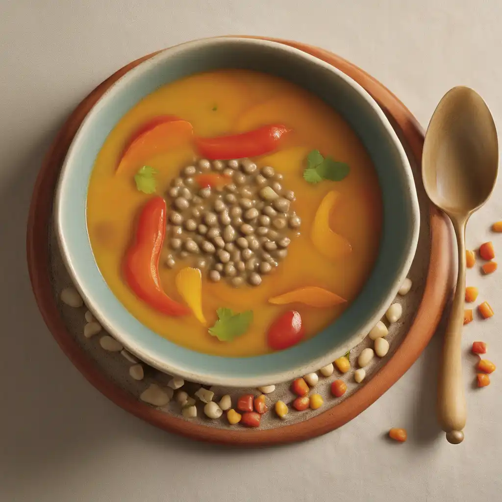 Lentil and Soybean Soup