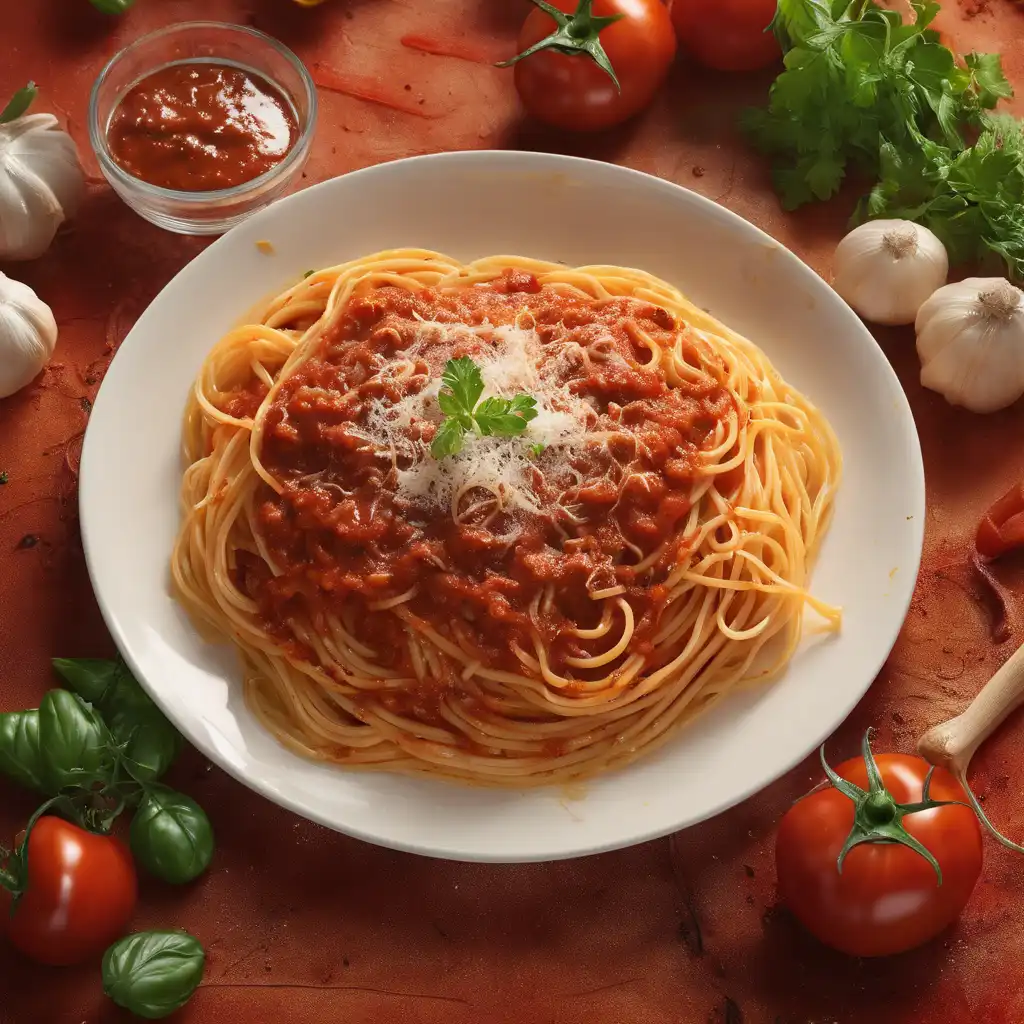 Spaghetti with Spicy Sauce