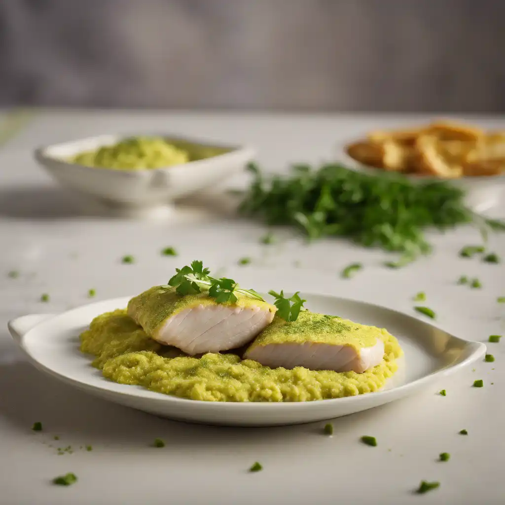 Chicken Fillets with Green Cornmeal