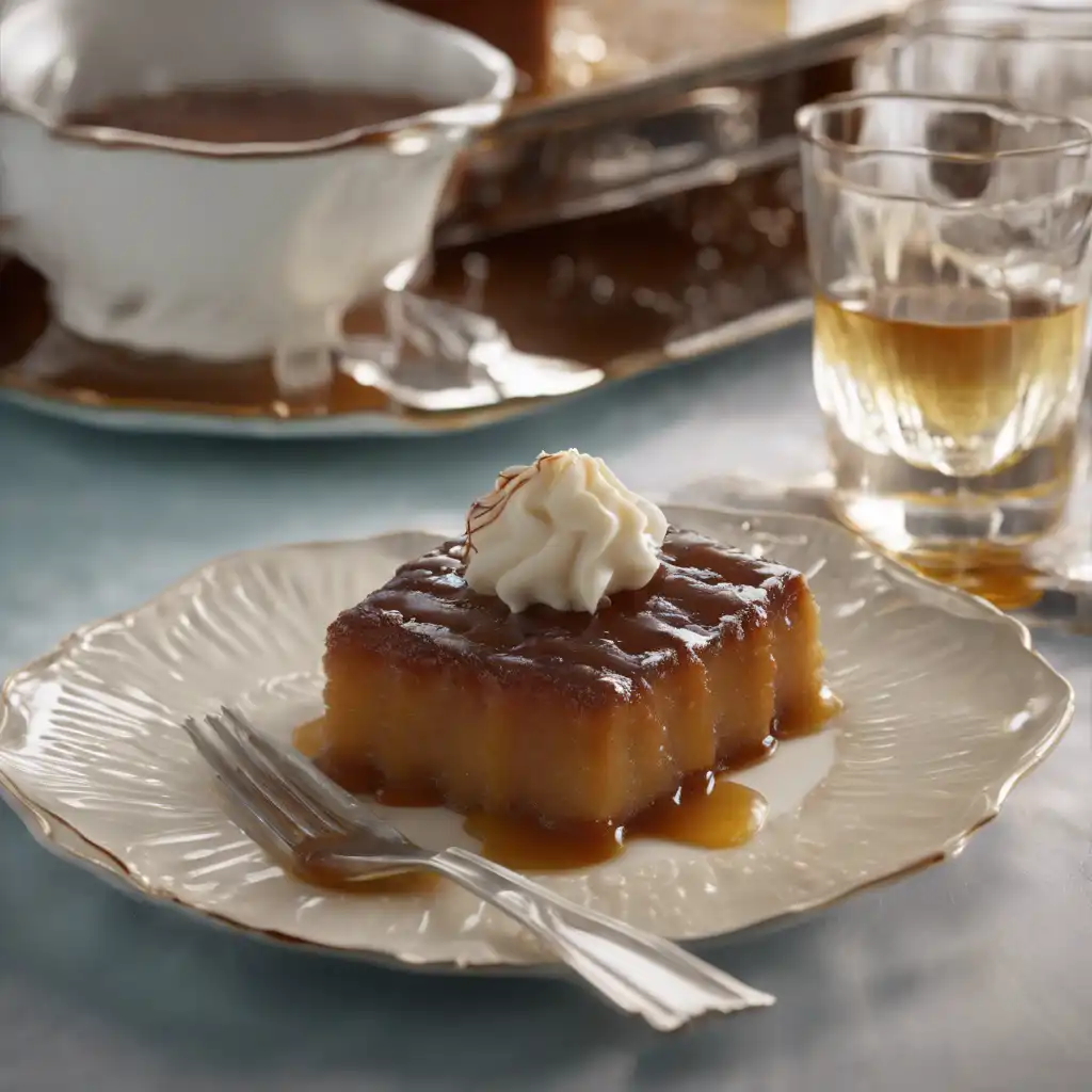 Rum-filled Pudding Cake with Rum Glaze