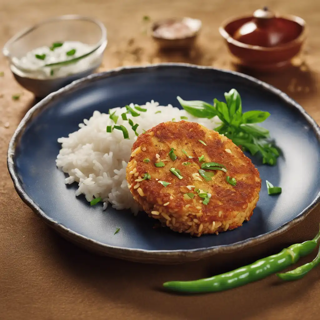 Bean and Rice Cutlet