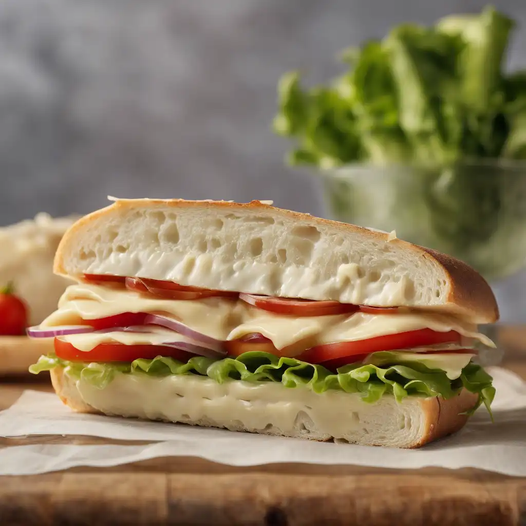 Provolone and Mortadela Sandwiches