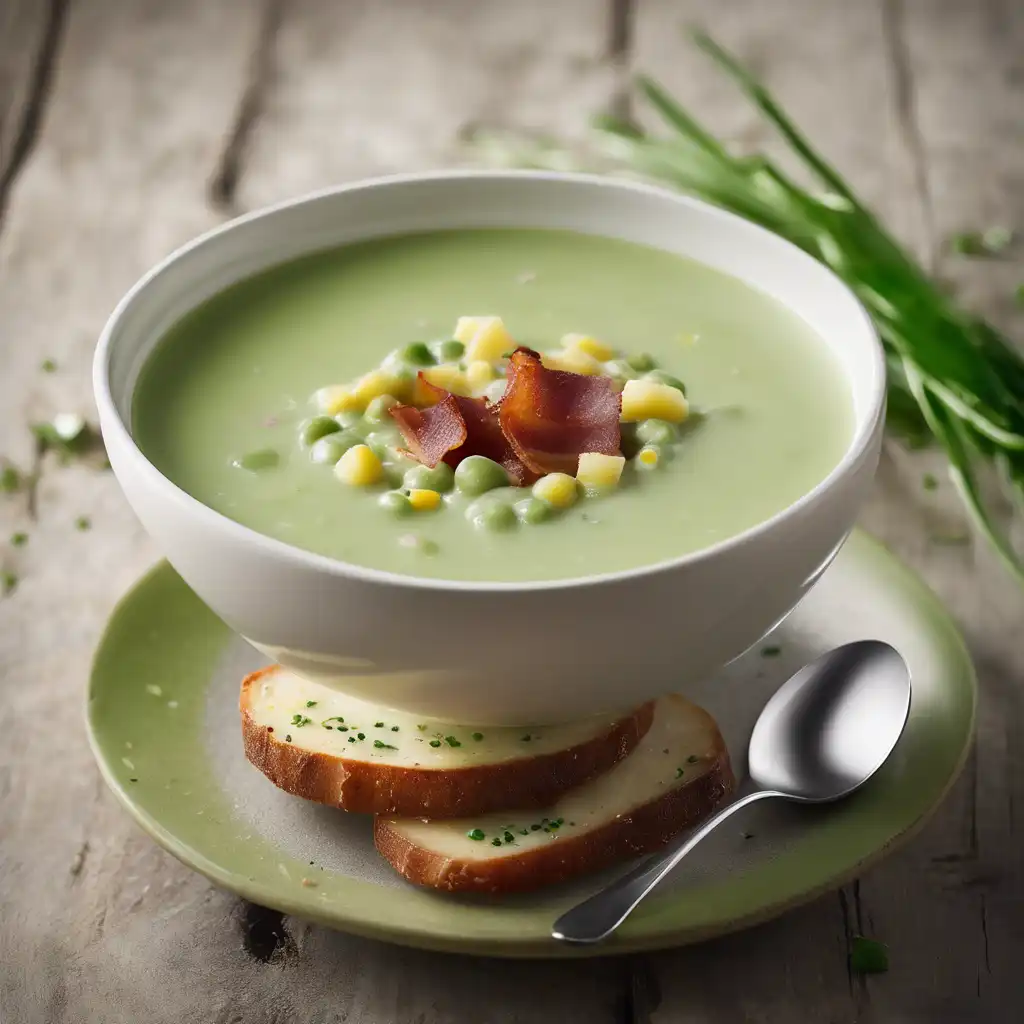 Green Corn Soup with Potato