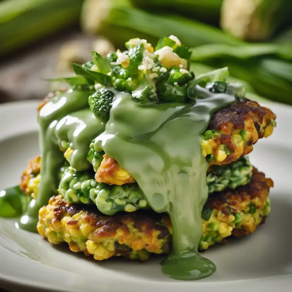 Green Corn Fritter Baked