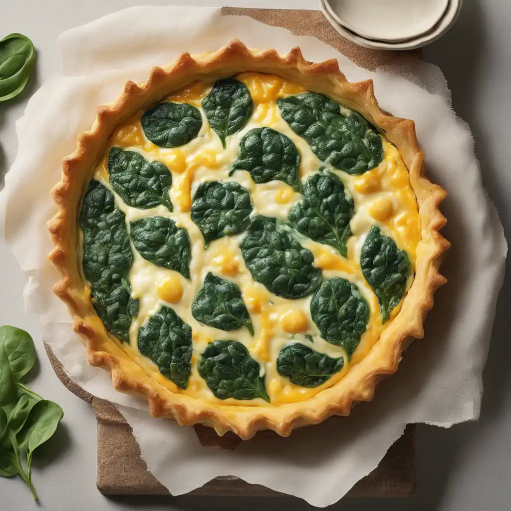 Cheese and Spinach Tart