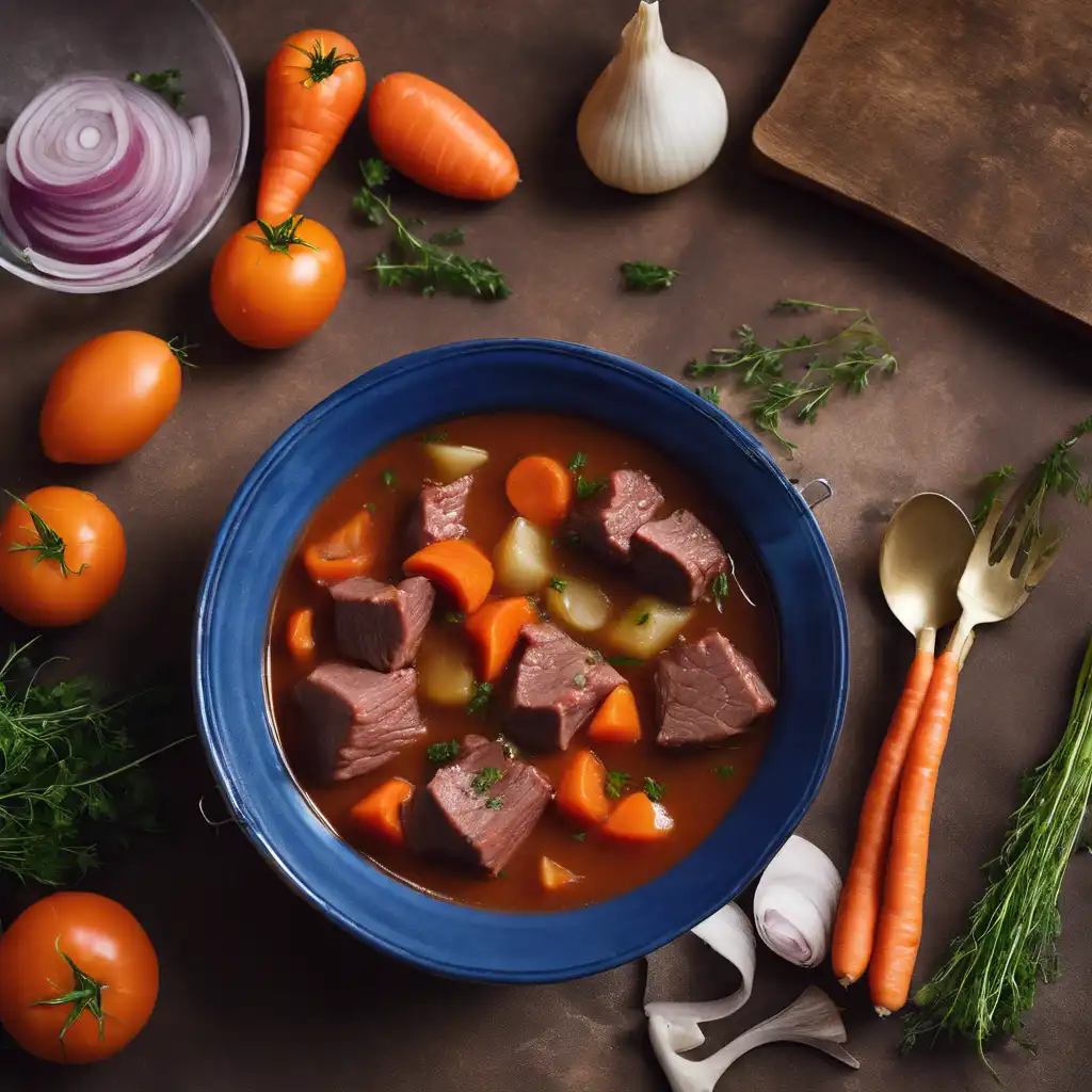 Boiled Beef Stew (Basic Recipe)