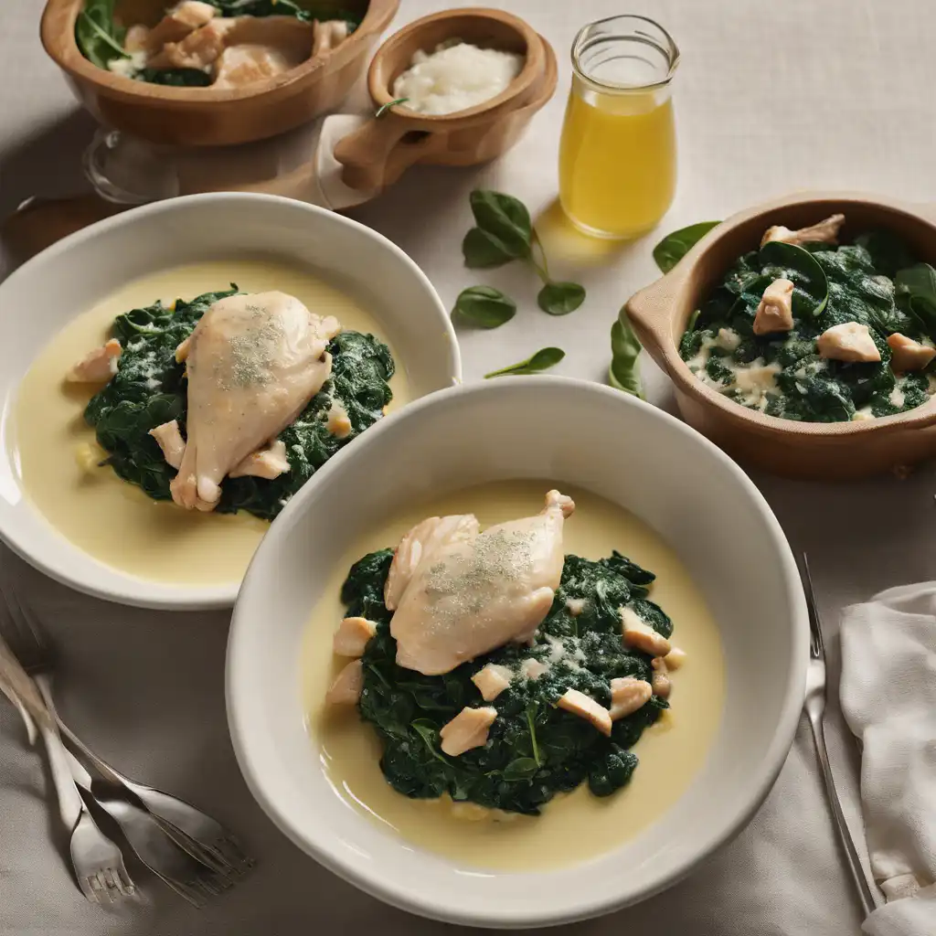 Chicken with Spinach