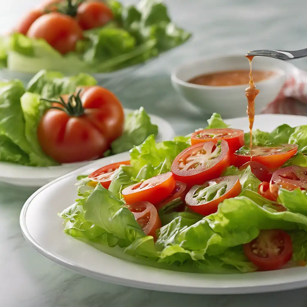 Tomato and Lettuce Salad