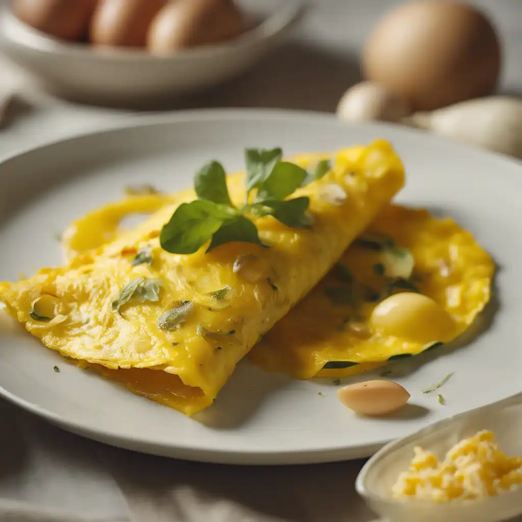 Yellow Squash Omelette