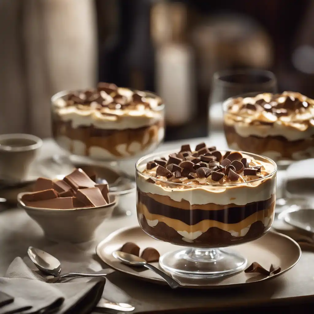 Coffee and Fudge Trifle