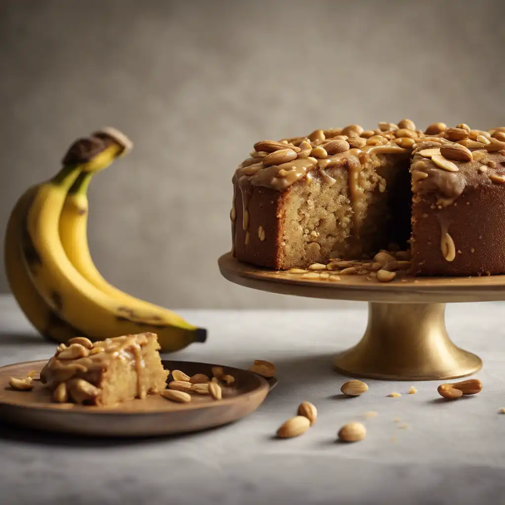 Peanut Banana Cake