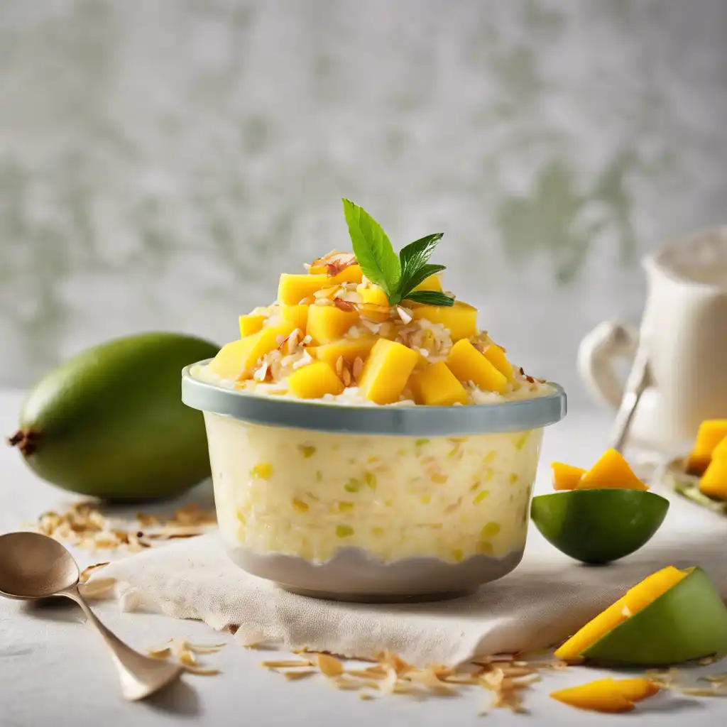 Mango Rice Pudding